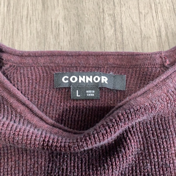 Maroon/purple crew neck sweater - Picture 3 of 3